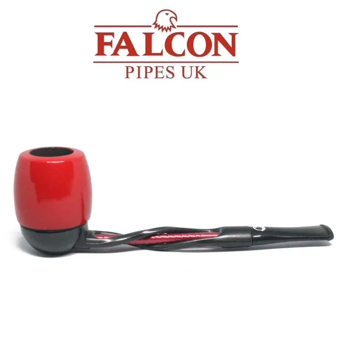 Falcon – Black Shillelagh (Red) with Red Billiard Bowl