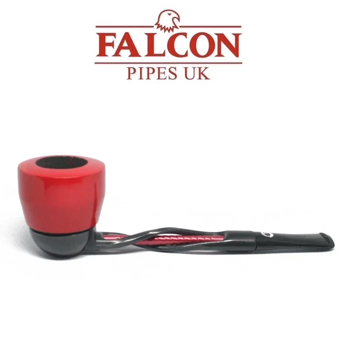 Falcon – Black Shillelagh (Red) with Red Dover Bowl