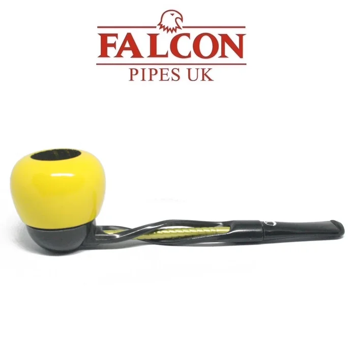 Falcon – Black Shillelagh (Yellow) with Yellow Apple Bowl