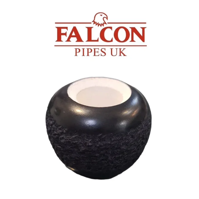 Falcon Bowls – Meerschaum Lined Apple (Rustic)