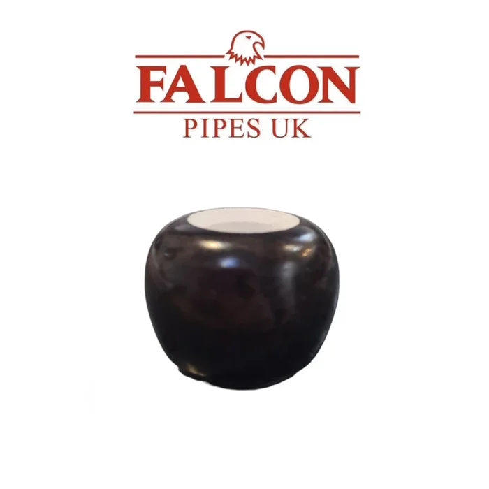 Falcon Bowls – Meerschaum Lined Apple (Smooth)