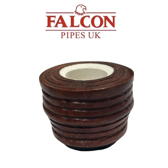 Falcon Bowls – Plymouth Meerschaum Lined – Lined Pattern Bowl