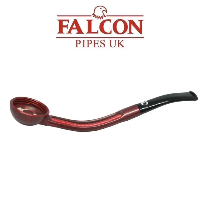 Falcon – Classic Coloured Stem – Red – Bent