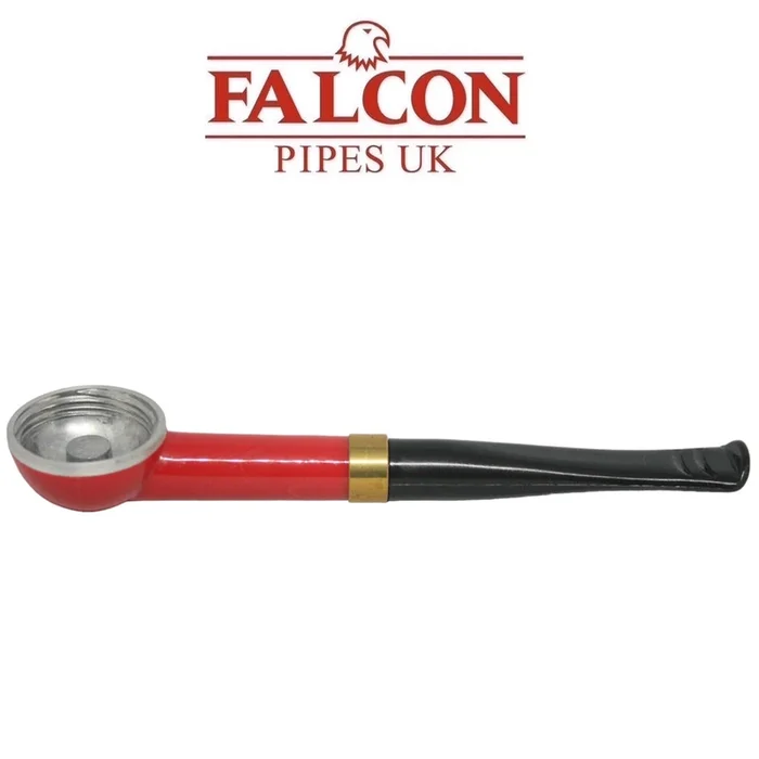 Falcon – Colour Block Red – International Stem – Straight – Dental Bit