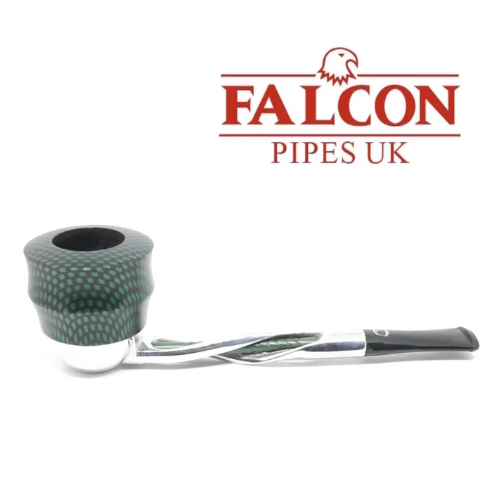 Falcon – Shillelagh (Dark Green) with Carbon Fibre Green Plymouth Bowl
