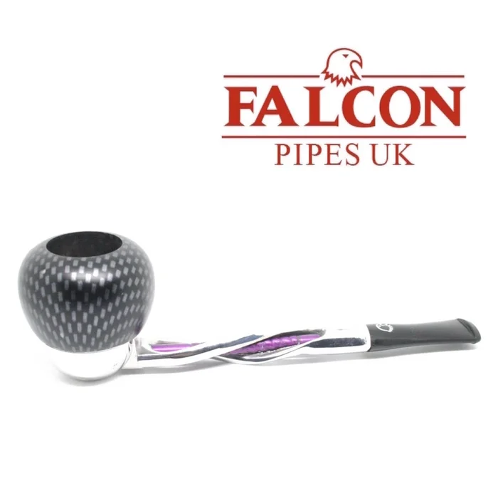 Falcon – Shillelagh (Polished/ Purple ) with Carbon Fibre Purple Apple Bowl