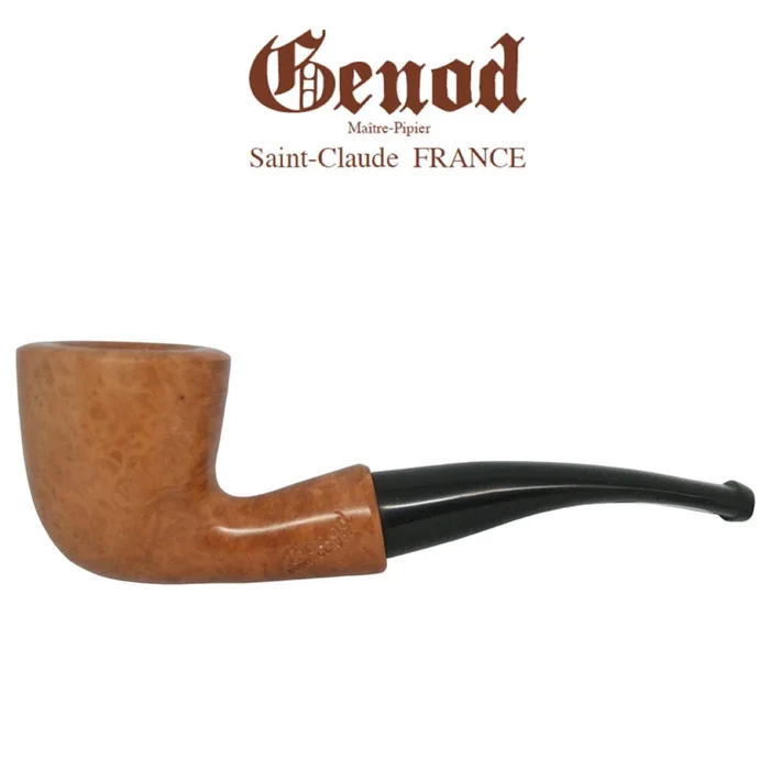 Genod – Natural Briar Semi Bent Pipe