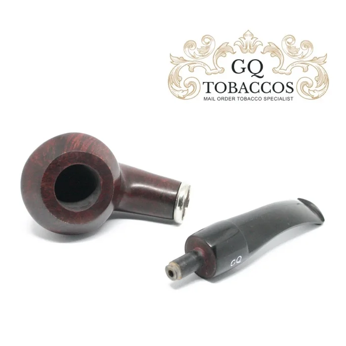 GQ Tobaccos – Auburn Briar – Bent Rhodesian Pipe