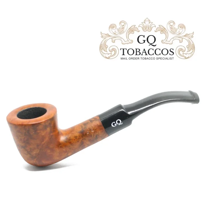 GQ Tobaccos – Caramel Briar – Matt Dublin – 9mm Filter Pipe