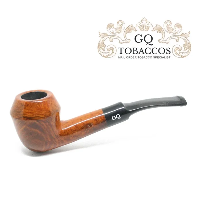 GQ Tobaccos – Caramel Briar – Tall Bulldog – 9mm Filter Pipe