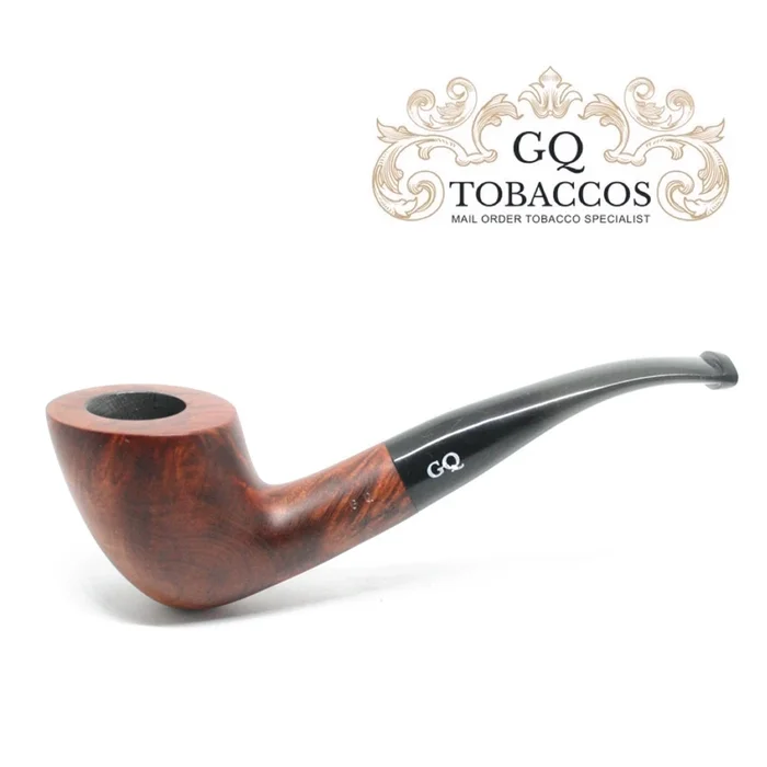 GQ Tobaccos – Cinammon Briar – Matt Bent Acorn – 9mm Filter Pipe