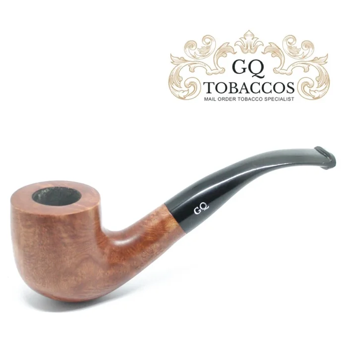 GQ Tobaccos – Tawny Briar – Bent Pot Pipe