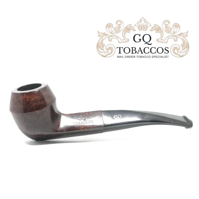GQ Tobaccos – Truffle Briar – Semi Bent Bulldog Pipe
