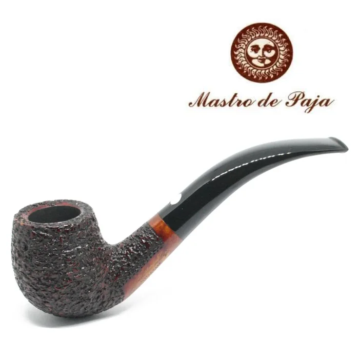 Mastro de Paja – Vintage – Bent Billiard – 9mm Filter Pipe