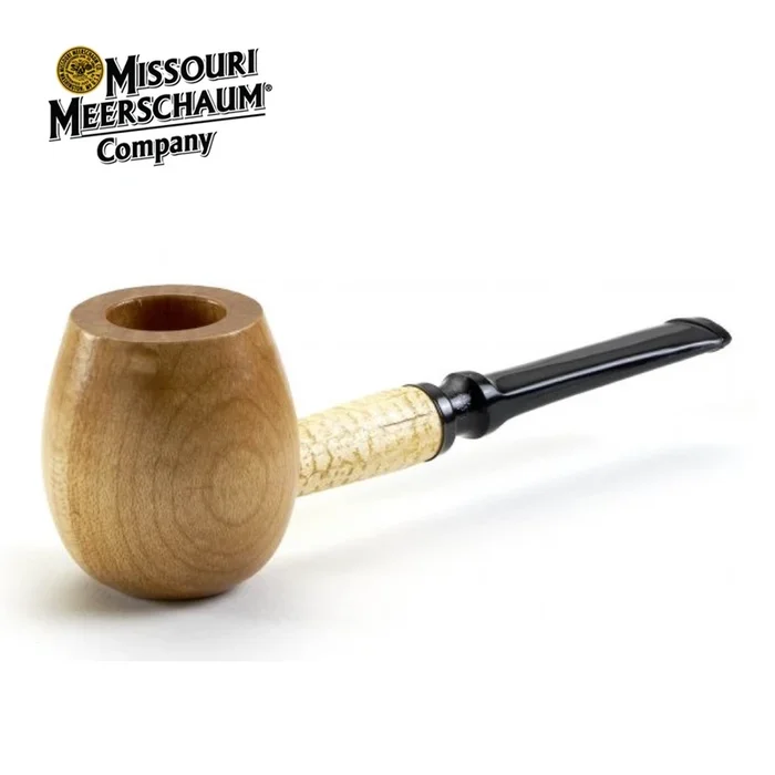 Missouri Meerschaum – Apple Diplomat Straight – Maple Hardwood Pipe