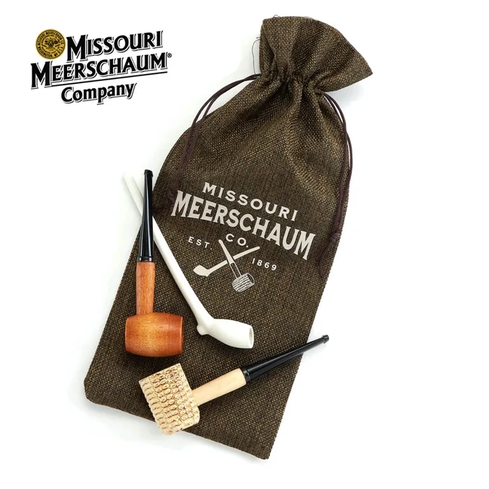 Missouri Meerschaum – Classic trio Pipe Set