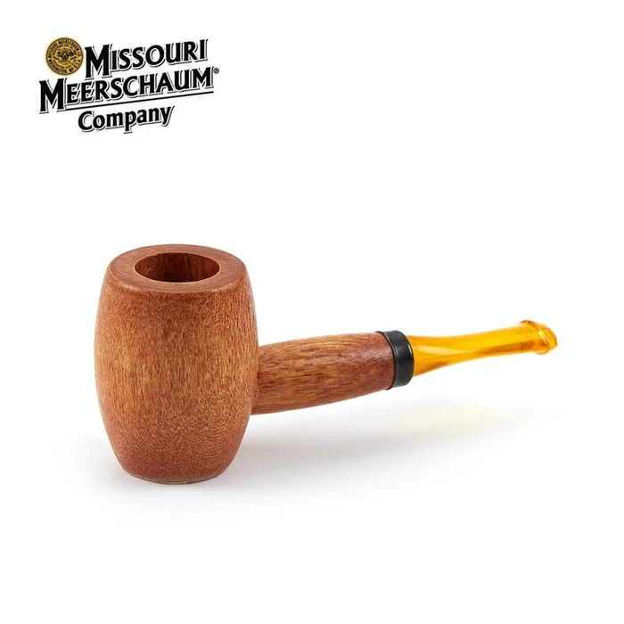 Missouri Meerschaum – Ozark Mountain Mini Hardwood – Cherry Yellow Stem Pipe