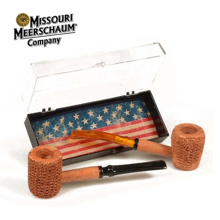 Missouri Meerschaum – Two Pipe Let Freedom Ring Set