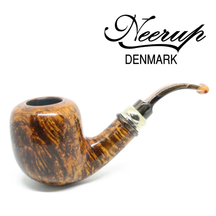 Neerup – Classic Series – Gr 3 Bent Billiard Pipe (Smooth) 9mm