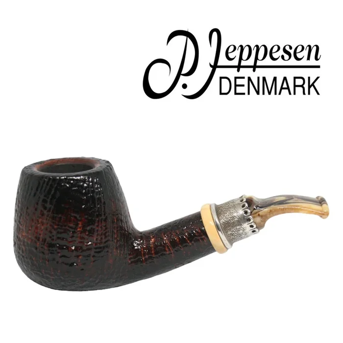 Peder Jeppesen – Boutique Gr 3 – Sandblast Silver Band Pipe