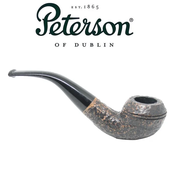 Peterson – Aran Rustic 999 – Bent Bulldog Fishtail Mouthpiece Pipe