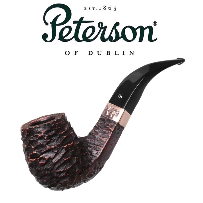 Peterson – Christmas Pipe 2021 – Rusticated Milverton – 9mm Filter