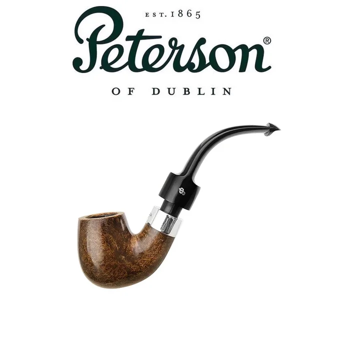 Peterson – De Luxe System 11S Dark Smooth Silver Mount Pipe