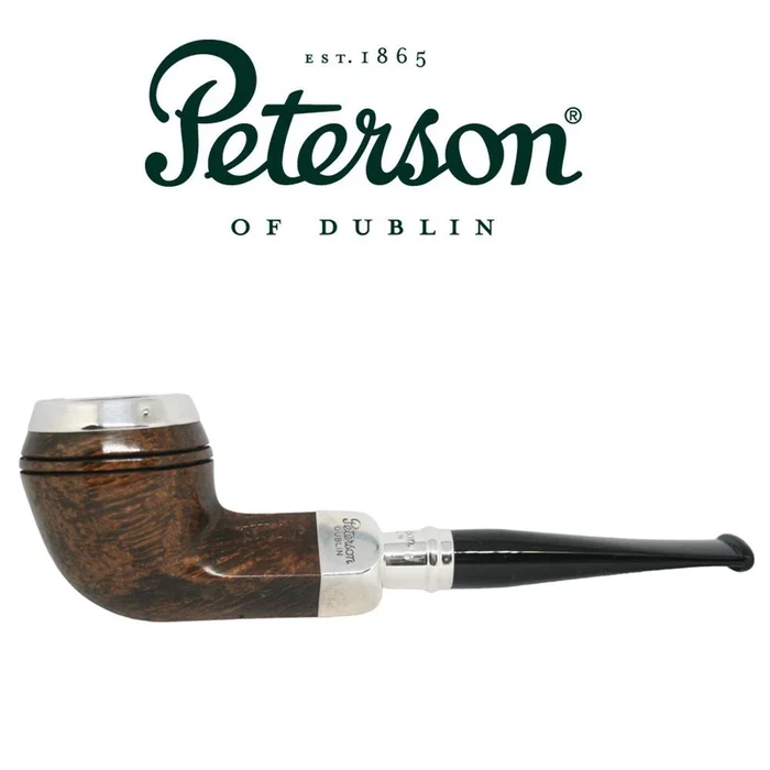 Peterson – Flame Grain 150 – Silver Spigot – Fishtail Pipe