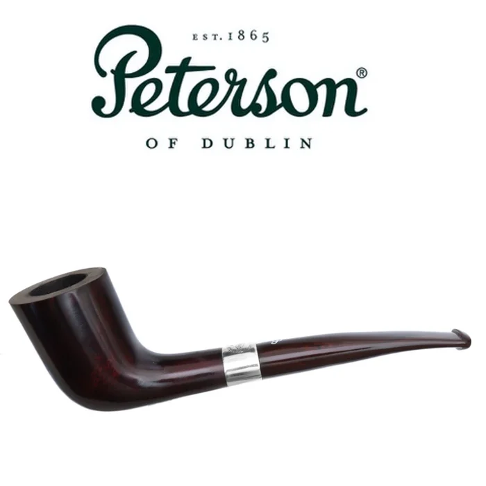 Peterson – Irish Harp 268 – Silver band – Fishtail Pipe