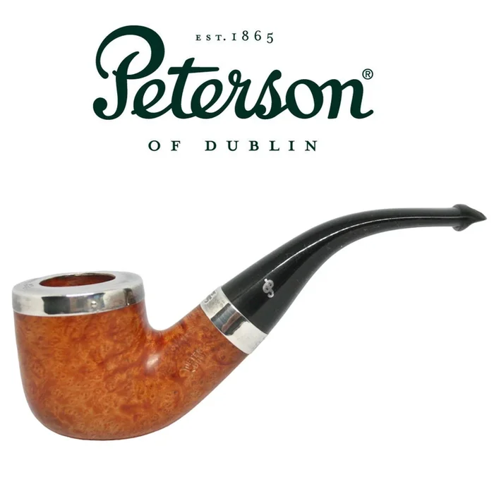Peterson – Natural Silver Cap 01 – P-Lip Pipe