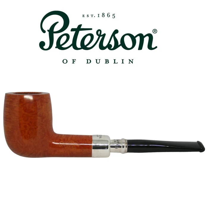 Peterson – Natural Spigot – 06 – Silver Mount Fishtail Pipe