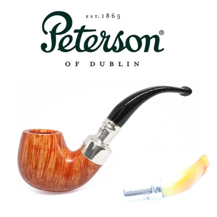 Peterson – Natural Spigot Amber Stem 221 – P-Lip – RARE