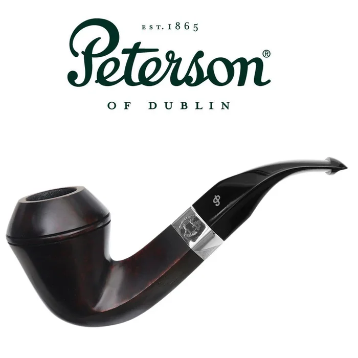 Peterson – Sherlock Holmes – Hansom Heritage Smooth – 9mm Filter P-Lip Pipe