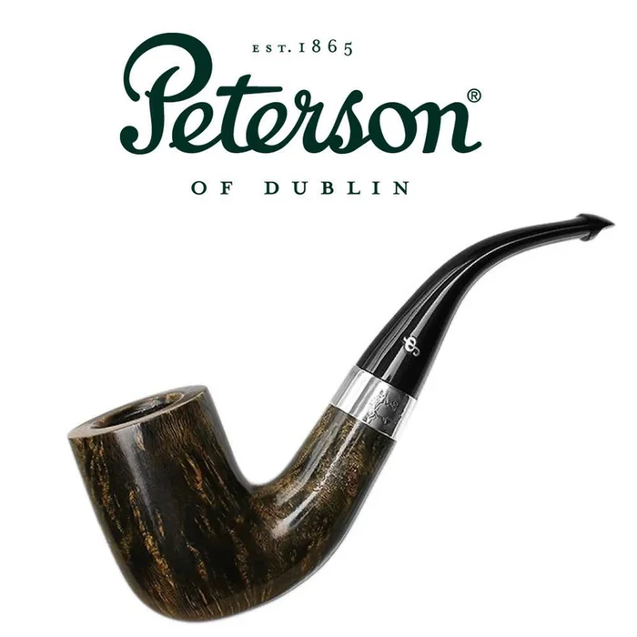 Peterson – Sherlock Holmes Rathbone – Smooth Dark – P-Lip Pipe