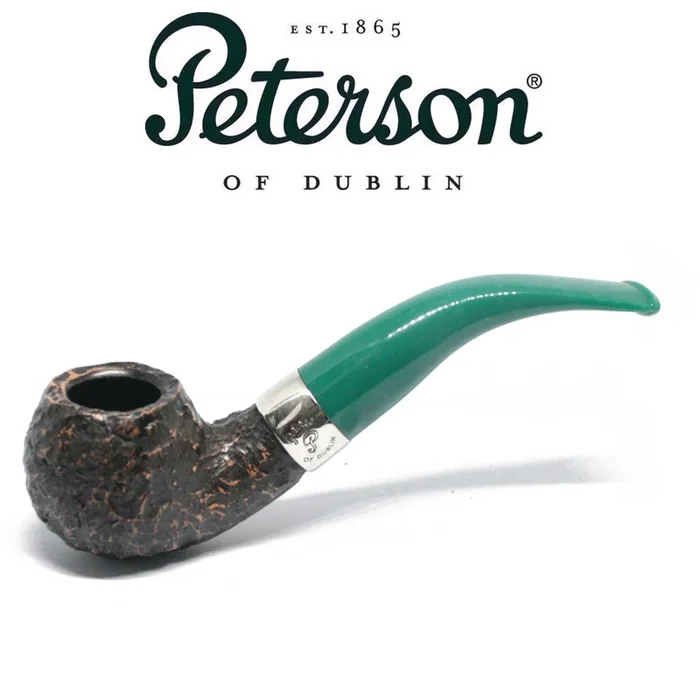 Peterson – St Patricks Day 2021 – 03 – Green Stem – 9mm Filter Pipe