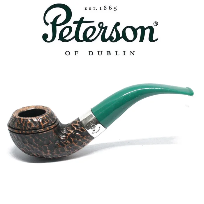 Peterson – St Patricks Day 2021 – 999 – Green Stem – 9mm Filter Pipe