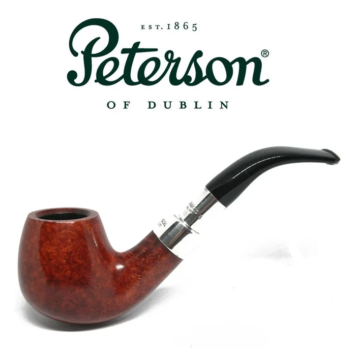 Peterson – Walnut Spigot 65 – Fishtail Bent Pipe