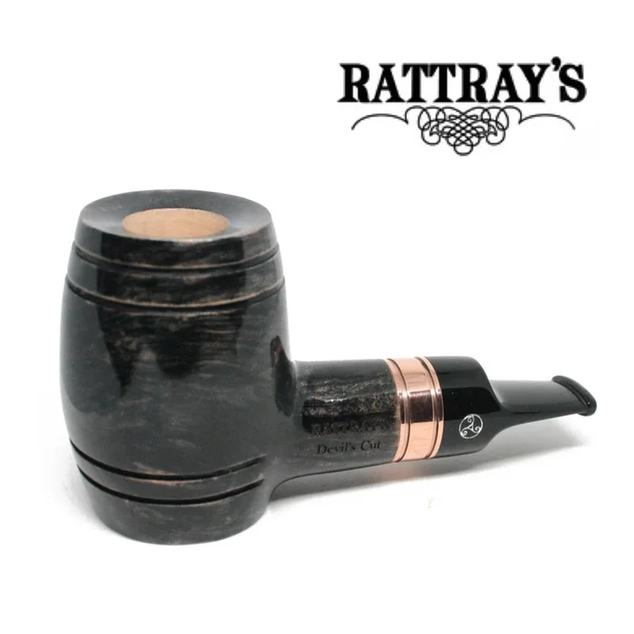 Rattrays – Devil’s Cut – Grey – Reverse Calabash – 9mm Filter Pipe