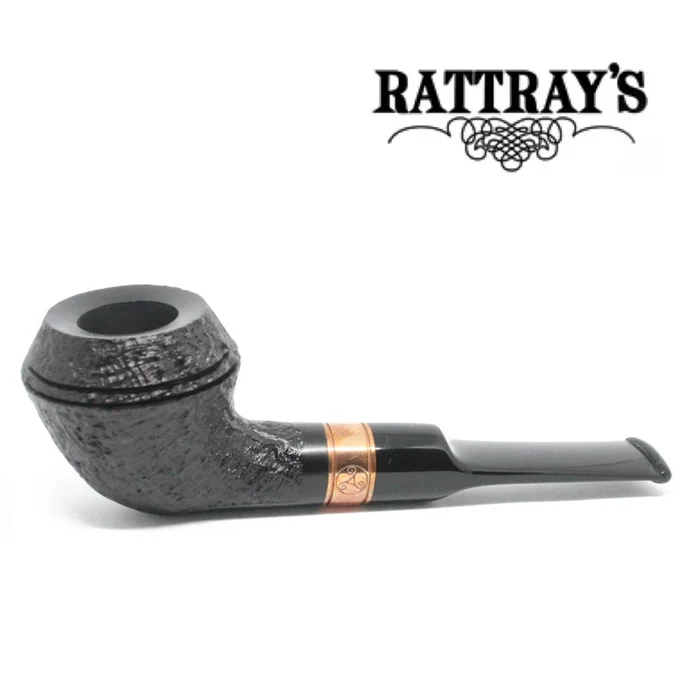 Rattrays – Distillery 129 – Black Sandblast – 9mm Filter Pipe