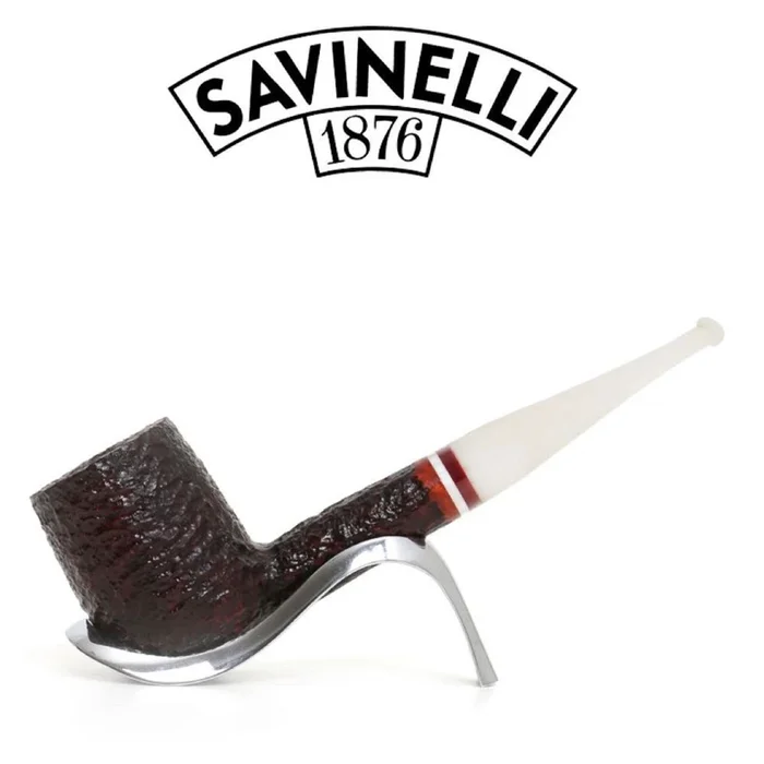 Savinelli – Avorio – Rusticated 111 – 9mm Filter Pipe