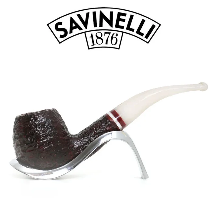 Savinelli – Avorio – Rusticated 626 – 9mm Filter Pipe