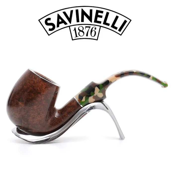 Savinelli – Camouflage Smooth – 614 Pipe – 6mm Filter