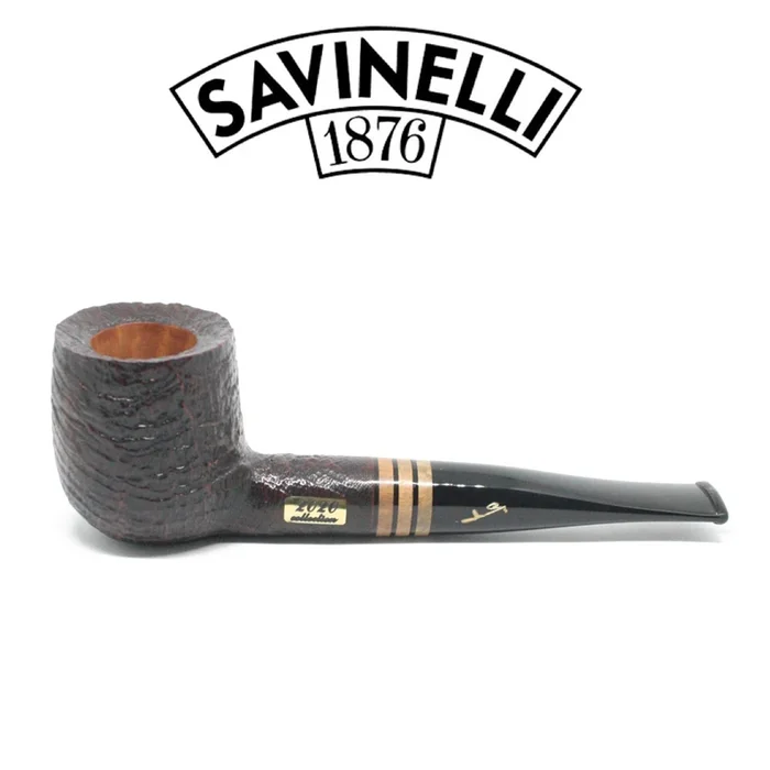 Savinelli – Collection Sandblast Black 2020 – 6mm