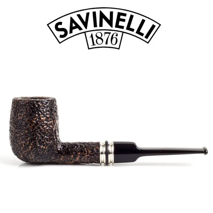 Savinelli – Desigual Rusticated – 127 – 6mm Filter Pipe