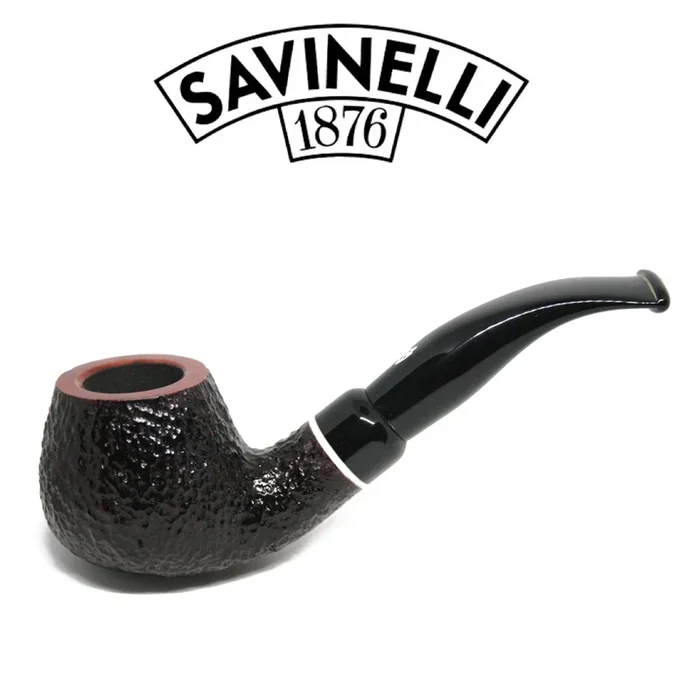 Savinelli – Gaius Rusticated Pipe – 645 – 6mm Filter