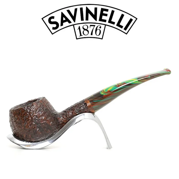 Savinelli – Gianduja – Rusticated 315 – 9mm Filter Pipe