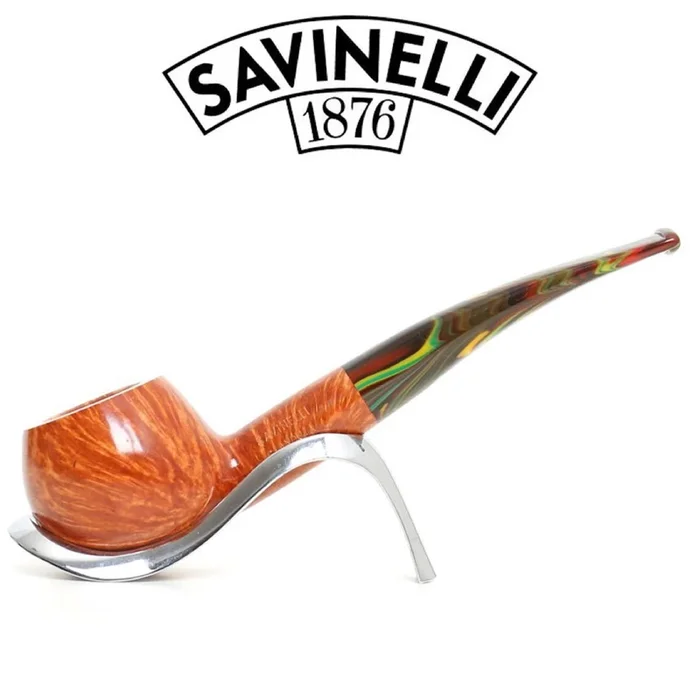 Savinelli – Gianduja – Smooth Natural 315 – 6mm Filter Pipe