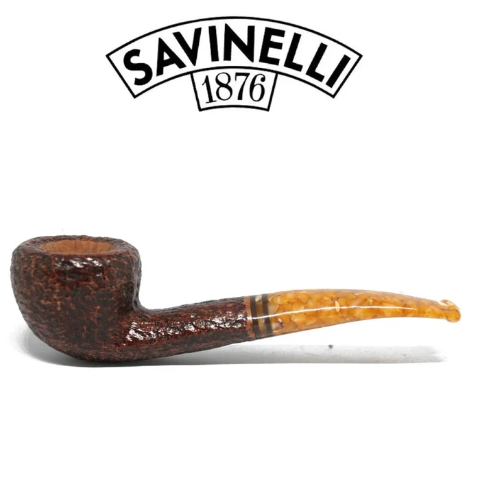 Savinelli – Miele 316 – Rustic Brownblast – 9mm Filter Pipe
