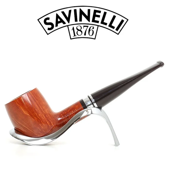 Savinelli – Minerva 106 – Smooth Natural – 9mm Filter Pipe