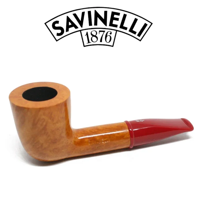 Savinelli – Mini Smooth Red Stem 409 – 6mm Filter